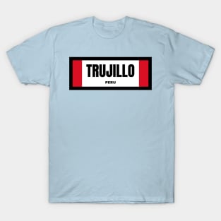 Trujillo City in Peruvian Flag T-Shirt